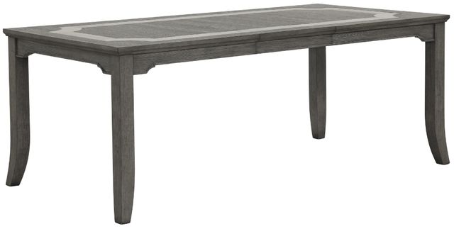 New Classic® Home Furnishings Lisbon Gray Dining Table-0