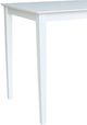 John Thomas Furniture® Dining Essentials White Square Dining Table with 36" Shaker Legs-1