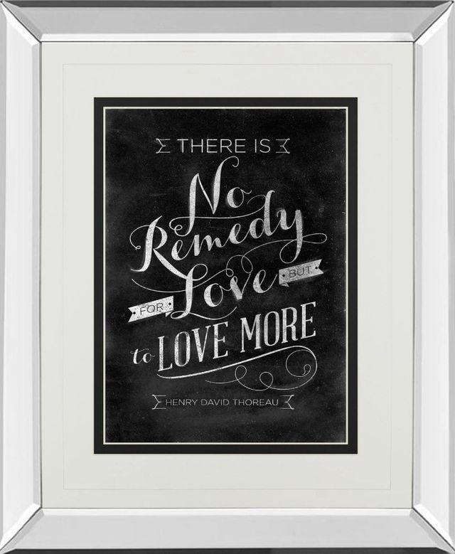 Classy Living Sd Graphic No Remedy Wall Art-0