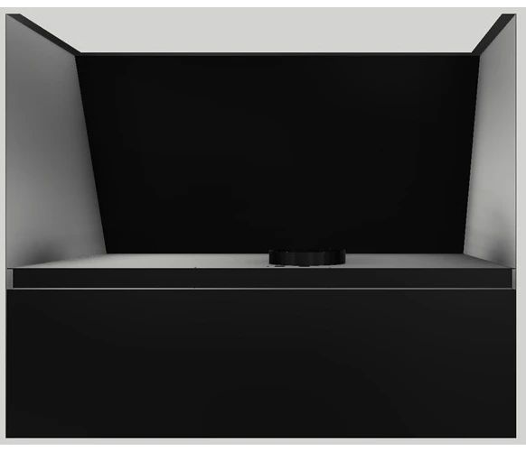 Vent-A-Hood® 30" Black Wall Hood-3