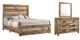 American Wholesale Furniture Salt Creek 3-Piece Rustic Sand Queen Bedroom Set-0