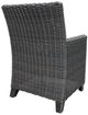 CabanaCoast® Customizable Monterrey Aluminum/Wicker Outdoor Dining Chair-2
