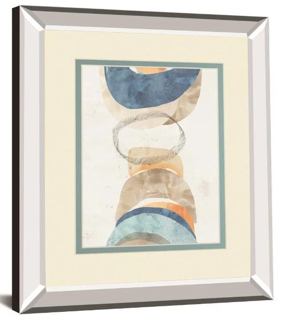 Classy Art Magnetism II By PI Studio Mirror Framed Wall Art-0