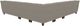 La-Z-Boy® Edie Duo® 5-Piece Pewter Power Reclining Sectional-3