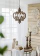 A & B Home Natural 6-Lights Chandelier-5