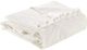 Olliix by Madison Park 3 Piece Ivory Full/Queen Leona Pom Pom Cotton Duvet Cover Set-1