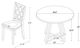 Powell® Maui 5-Piece Mint/White Dining Set-2