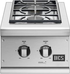 DCS 14.56" Stainless Steel Double Side Burner
