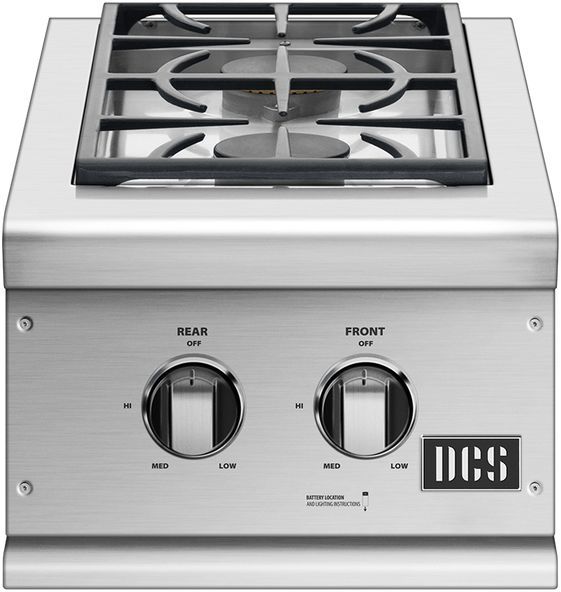 DCS 14.56" Stainless Steel Double Side Burner-0