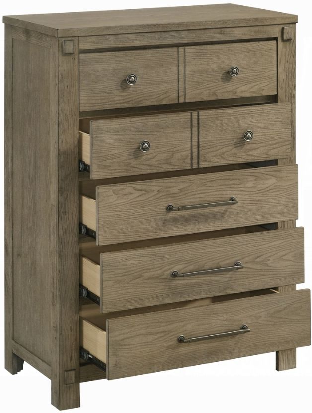 ACME Furniture Colton Antique White Oak Chest-0