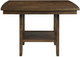 Homelegance® Balin Brown Counter Height Table-2