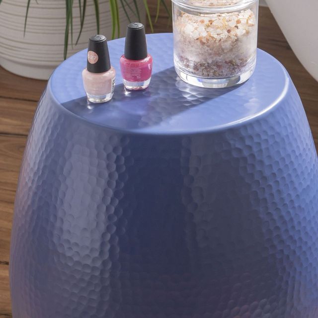 Powell® Sienna Navy Blue Side Table-2