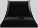 Vent-A-Hood® Designer Series 42" Black Wall Mounted Range Hood-3
