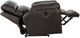 Catnapper® Costa Chocolate Leather Power Lay Flat Recliner-4