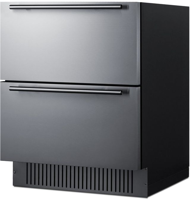 Summit® 27" Panel Ready Refrigerator Drawers-1