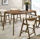 Furniture of America® Ebikon Walnut Counter Table-3