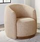 Parker House® Tatum Sand Dollar Swivel Accent Chair-1