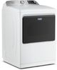 Maytag® 7.4 Cu. Ft. White Pet Pro Electric Dryer with Extra Power and Sanitize Cycle-1