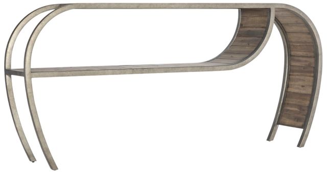 Hooker® Furniture Commerce and Market Natural Medium Open Ended Console Table-0