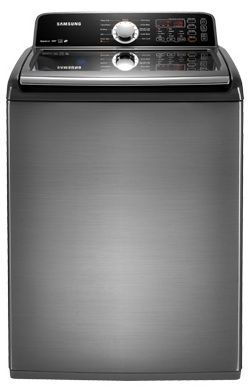 Samsung 4.5 Cu. Ft. Stainless Platinum High Efficiency Top Load Washer-0