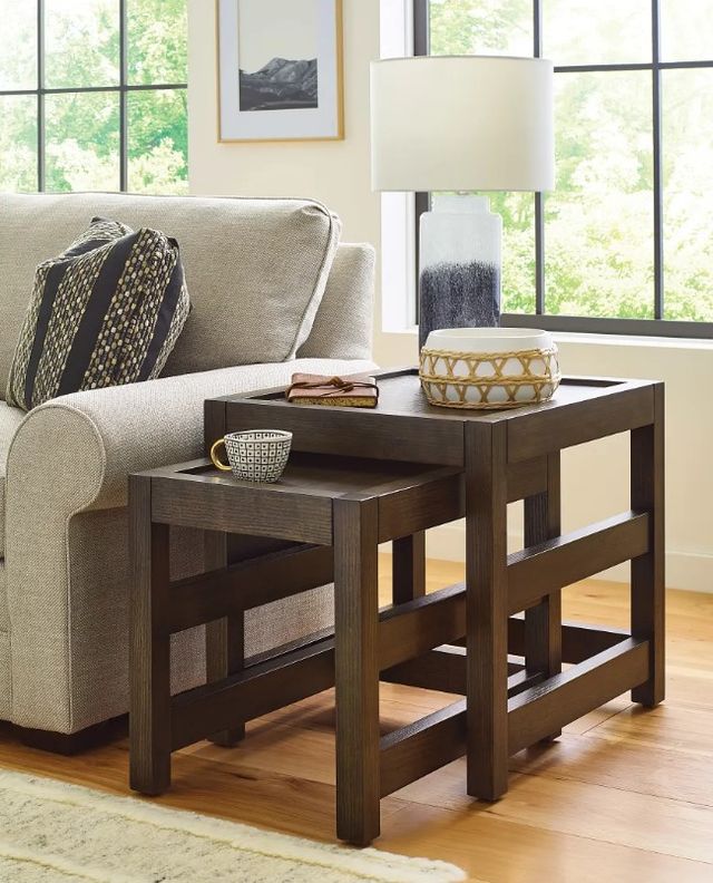 Hammary® Nyles Cocoa Nesting End Table-2