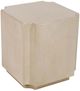 Crestview Collection Capital White End Table-0