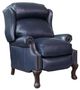 BarcaLounger© Danbury Shoreham Blue Recliner-1