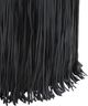 TOV Furniture Shag Me Black Ottoman-4