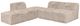 Furniture of America® Nappi Taupe L-Sectional-0