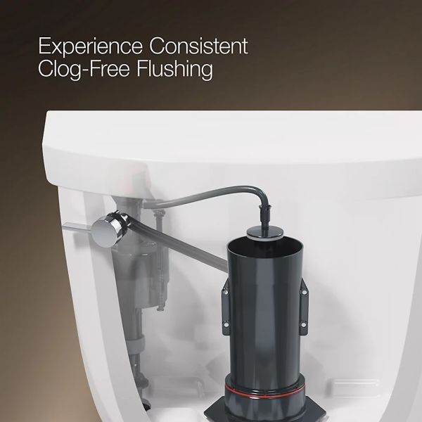 KOHLER® Wellworth® Biscuit 2-Piece 29" Elongated Toilet, 1.28 Gpf with Insuliner® Tank Liner-3