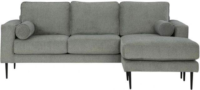 Signature Design by Ashley® Hazela Charcoal Sofa Chaise-1
