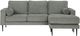 Signature Design by Ashley® Hazela Charcoal Sofa Chaise-1