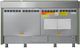 Viking® Tuscany 66” Eucalyptus Pro Style Dual Fuel Range with Griddle-4