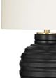 Bassett Mirror Hale Black Table Lamp-1