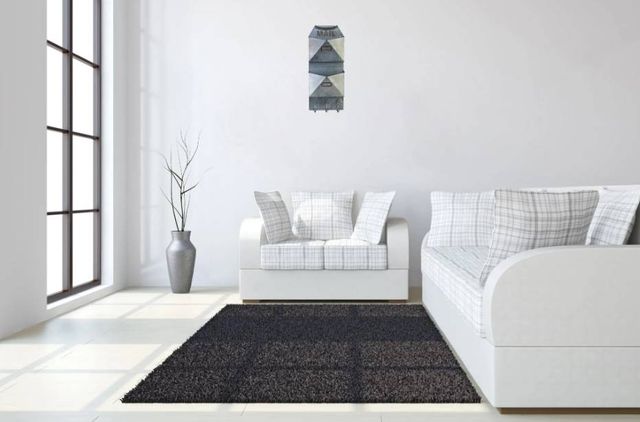 Classy Art Gray Wall Rack-2
