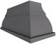 Vent-A-Hood® Designer Series 66" Gunsmoke Island Range Hood-4