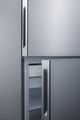 Summit® 28 in. 14.6 Cu. Ft. Stainless Steel Counter Depth Bottom Freezer Refrigerator-4