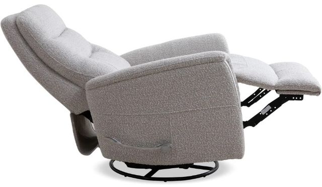 Parker House® Gemini Bloke Cotton Manual Swivel Recliner-3