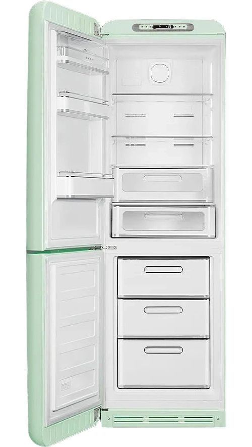 Smeg 50's Retro Style Aesthetic 11.7 Cu. Ft. Pastel Green Bottom Freezer Refrigerator-1