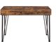 Coaster® Olvera Antique Nutmeg/Dark Bronze 1-Drawer Writing Desk-2