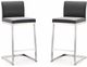 TOV Furniture Parma Grey 2-Piece Steel Counter Stool Set-0