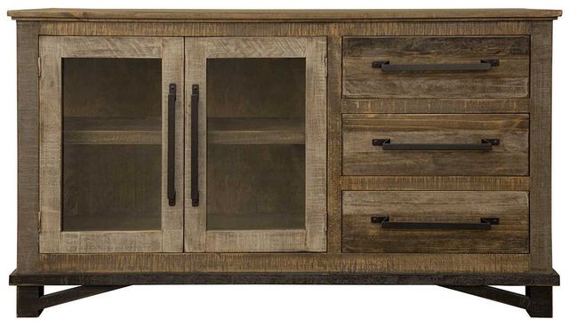 International Furniture Direct Loft Brown Buffet-3