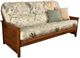 Kodiak Furniture Lexington Takara Rain/Weathered Brown Full Futon with Mattress-0