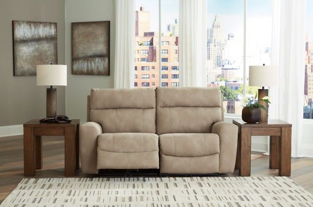 Signature Design by Ashley® Next-Gen DuraPella 2-Piece Sand Power Reclining Sectional Loveseat-1