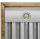 FORNO® Vittorio 36" Black Wall Mounted Range Hood-5
