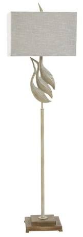 StyleCraft Norman Wyatt Home Rona Beige Floor Lamp-0