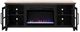 Legends Home Providence Black/Bourbon 66" Fireplace Console-4