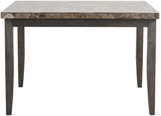 Signature Design by Ashley® Curranberry Metallic Gray Counter Height Dining Table -1
