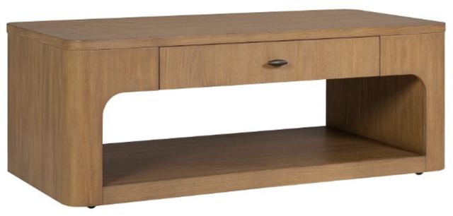 Flexsteel® Normandy Driftwood Rectangular Coffee Table-0