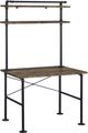 ACME Furniture Ensata Black/Rustic Oak Writing Desk-0